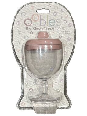 Oobles The “Cheers” Sippy Cup | Bottle Transition 6+ Months | Baby Shower Gift